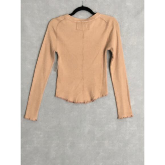 We The Free Easy Does It Thermal Top Women's XS  in Cuban Sand NEW - Picture 4 of 8